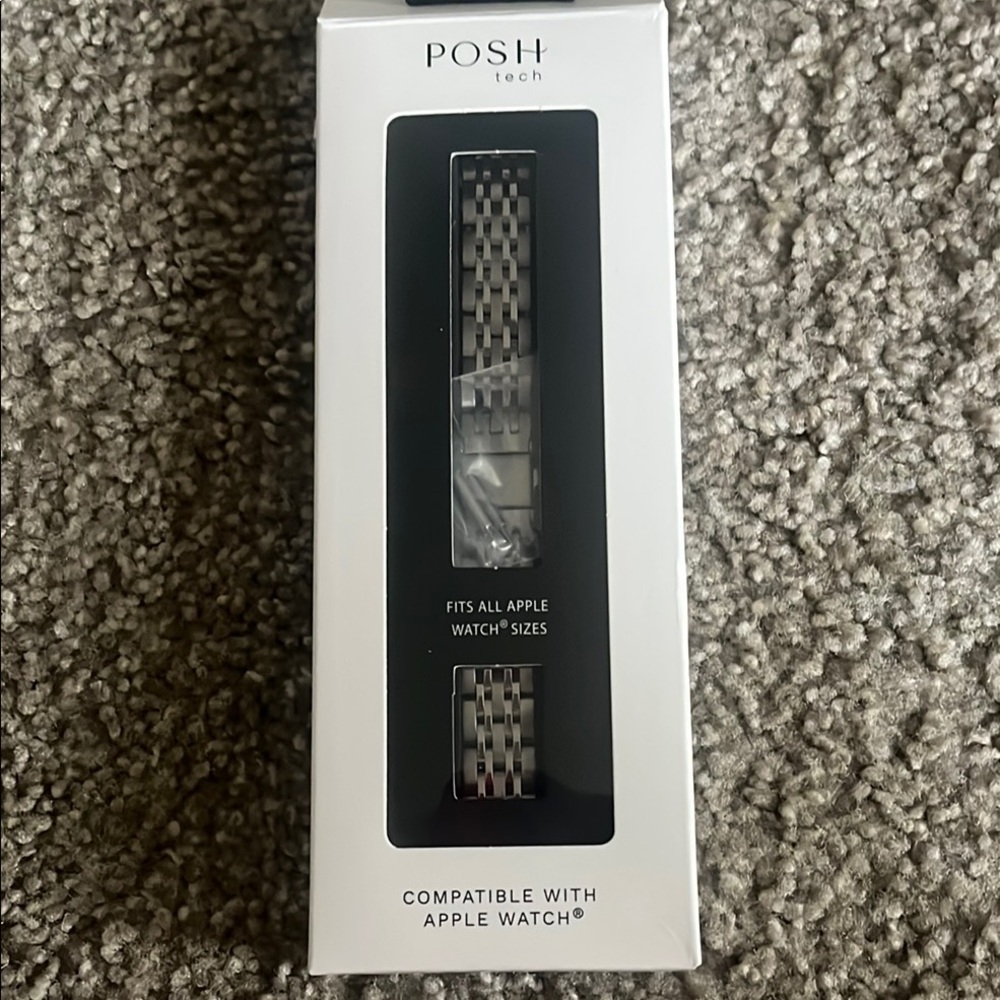 Silver Watch Band for Apple Watch